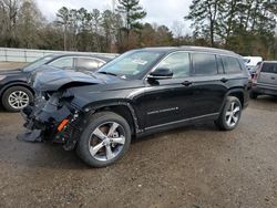 Salvage cars for sale at Greenwell Springs, LA auction: 2021 Jeep Grand Cherokee L Limited