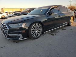 Salvage cars for sale at Wilmer, TX auction: 2019 Audi A8 L