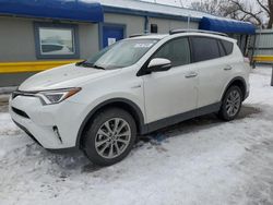 Toyota Vehiculos salvage en venta: 2018 Toyota Rav4 HV Limited