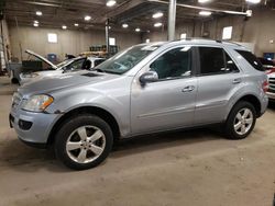 Mercedes-Benz salvage cars for sale: 2007 Mercedes-Benz ML 500