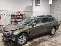 Subaru salvage cars for sale: 2018 Subaru Outback 2.5I Premium