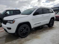 Salvage cars for sale at Wayland, MI auction: 2018 Jeep Grand Cherokee Laredo