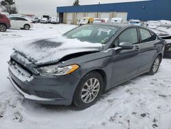 Vehiculos salvage en venta de Copart Woodhaven, MI: 2017 Ford Fusion S