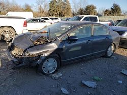 Salvage cars for sale at Madisonville, TN auction: 2008 Honda Civic Hybrid