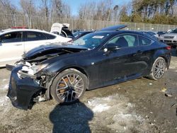 Salvage cars for sale at Waldorf, MD auction: 2016 Lexus RC 300