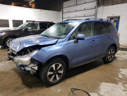 Subaru Forester salvage cars for sale: 2017 Subaru Forester 2.5I Limited