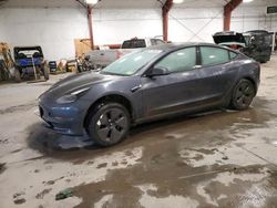 Salvage cars for sale from Copart Center Rutland, VT: 2022 Tesla Model 3