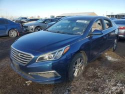 Hyundai salvage cars for sale: 2015 Hyundai Sonata SE