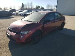 Salvage cars for sale from Copart Ontario Auction, ON: 2006 Honda Civic DX VP