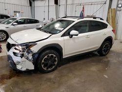 Salvage cars for sale at Franklin, WI auction: 2023 Subaru Crosstrek Premium