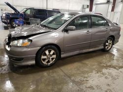 Salvage cars for sale at Avon, MN auction: 2006 Toyota Corolla CE