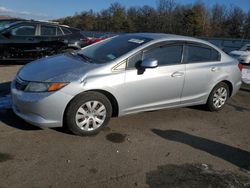 Salvage cars for sale at Brookhaven, NY auction: 2012 Honda Civic LX