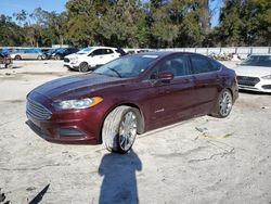 Ford Fusion salvage cars for sale: 2017 Ford Fusion S Hybrid