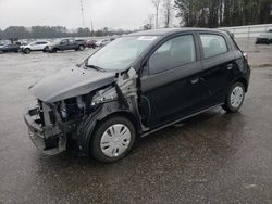 Salvage cars for sale at Dunn, NC auction: 2024 Mitsubishi Mirage ES