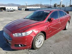 Salvage cars for sale at Sun Valley, CA auction: 2014 Ford Fusion Titanium Phev