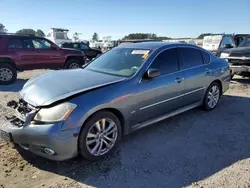 Salvage cars for sale at Lumberton, NC auction: 2008 Infiniti M45