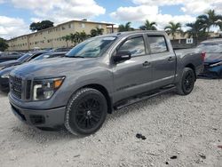 Salvage cars for sale at Opa Locka, FL auction: 2019 Nissan Titan Platinum Reserve