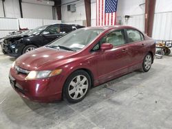 Salvage cars for sale at Cahokia Heights, IL auction: 2006 Honda Civic LX