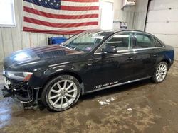 Salvage cars for sale at Lyman, ME auction: 2016 Audi A4 Premium Plus S-Line