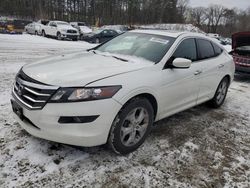 Salvage cars for sale at North Billerica, MA auction: 2011 Honda Accord Crosstour EXL