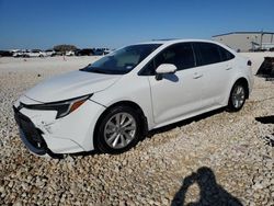 Salvage cars for sale at Temple, TX auction: 2024 Toyota Corolla LE