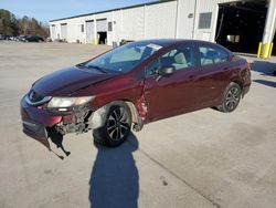 Salvage cars for sale at Gaston, SC auction: 2015 Honda Civic EX