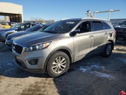 Salvage cars for sale at Kansas City, KS auction: 2017 KIA Sorento LX