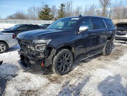 Salvage cars for sale at Davison, MI auction: 2023 Chevrolet Tahoe K1500 Premier