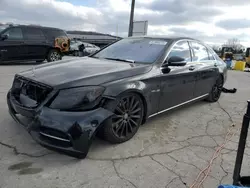 Salvage cars for sale at Lebanon, TN auction: 2016 Mercedes-Benz S 550 4matic