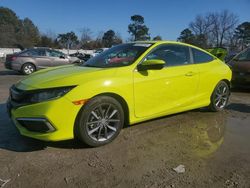 Salvage cars for sale at Hampton, VA auction: 2019 Honda Civic EX