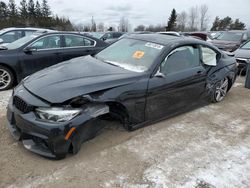 Salvage cars for sale at Bowmanville, ON auction: 2017 BMW 440XI