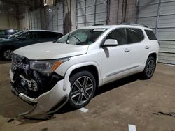 GMC Vehiculos salvage en venta: 2017 GMC Acadia Denali