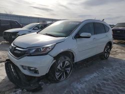 Salvage cars for sale at Kansas City, KS auction: 2015 Honda CR-V Touring