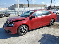 Salvage cars for sale at auction: 2017 Volkswagen Jetta SE