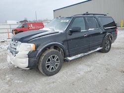 Salvage cars for sale at Appleton, WI auction: 2015 Ford Expedition EL XLT