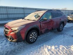 Salvage cars for sale at Kansas City, KS auction: 2024 Subaru Outback Premium