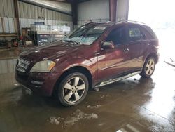 Mercedes-Benz salvage cars for sale: 2009 Mercedes-Benz ML 350