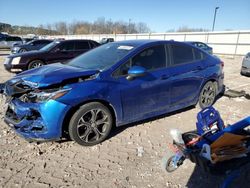 Salvage cars for sale at Lawrenceburg, KY auction: 2019 Chevrolet Cruze LT