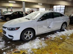 Chevrolet Vehiculos salvage en venta: 2017 Chevrolet Malibu LS