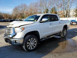 Toyota salvage cars for sale: 2016 Toyota Tundra Crewmax Limited