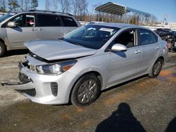 Salvage cars for sale at Spartanburg, SC auction: 2020 KIA Rio LX