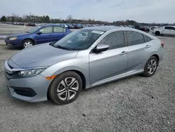 Salvage cars for sale at Lumberton, NC auction: 2018 Honda Civic LX