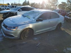 Salvage cars for sale at Denver, CO auction: 2014 Volkswagen Jetta Base