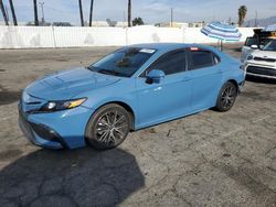 Salvage cars for sale at Van Nuys, CA auction: 2024 Toyota Camry SE Night Shade