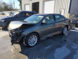 Salvage cars for sale at Savannah, GA auction: 2012 Toyota Camry Base