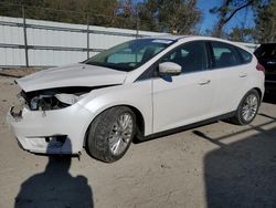 Salvage cars for sale at Hampton, VA auction: 2015 Ford Focus Titanium