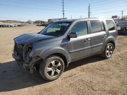 Salvage cars for sale at Colorado Springs, CO auction: 2015 Honda Pilot SE