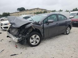 Salvage cars for sale at Opa Locka, FL auction: 2015 Honda Civic LX