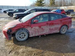 Salvage cars for sale at Davison, MI auction: 2020 Toyota Prius L