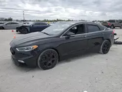 Salvage cars for sale at Arcadia, FL auction: 2017 Ford Fusion Sport